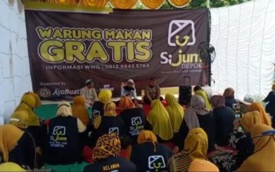 Yayasan Nasi Jumat Buka Warung Makan Gratis di Depok